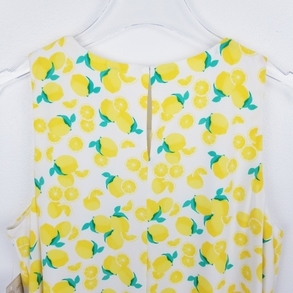Cappagallo Lemon Dress NWT size Medium - Picture 7 of 13
